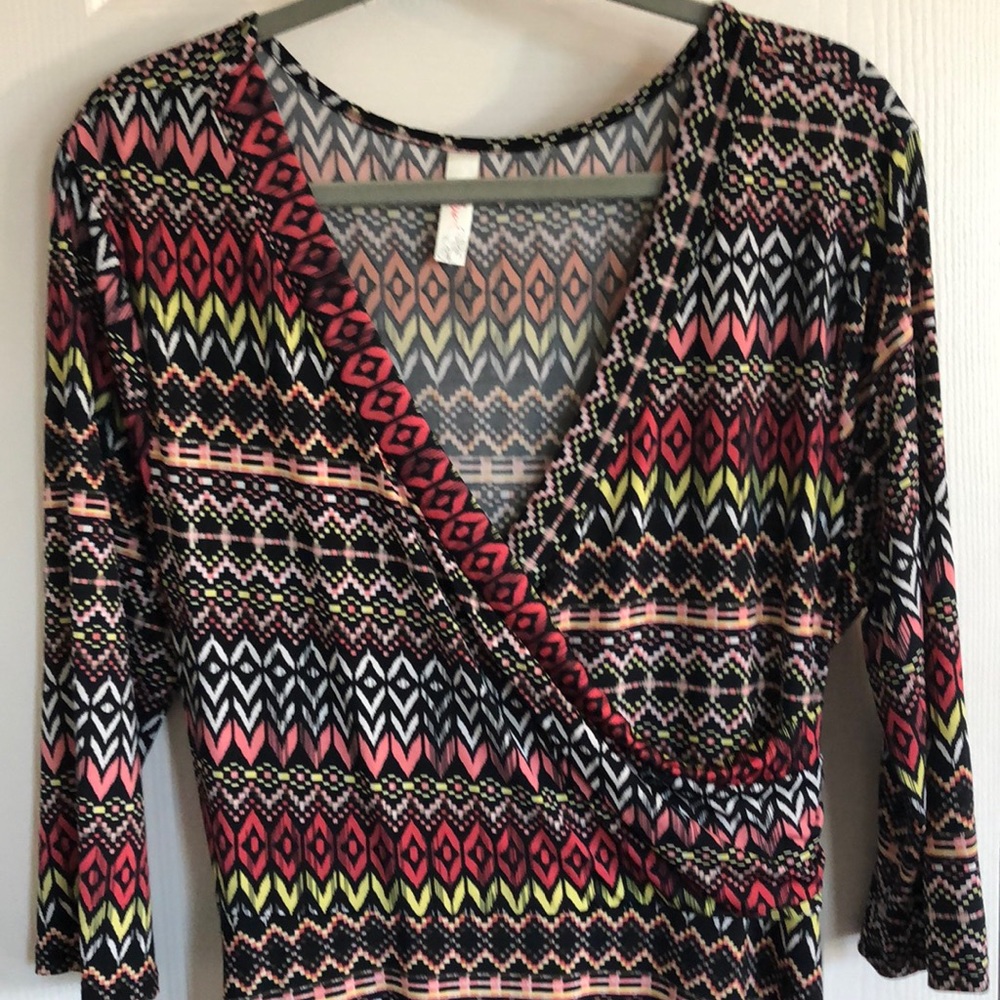 Patterned maxi dress